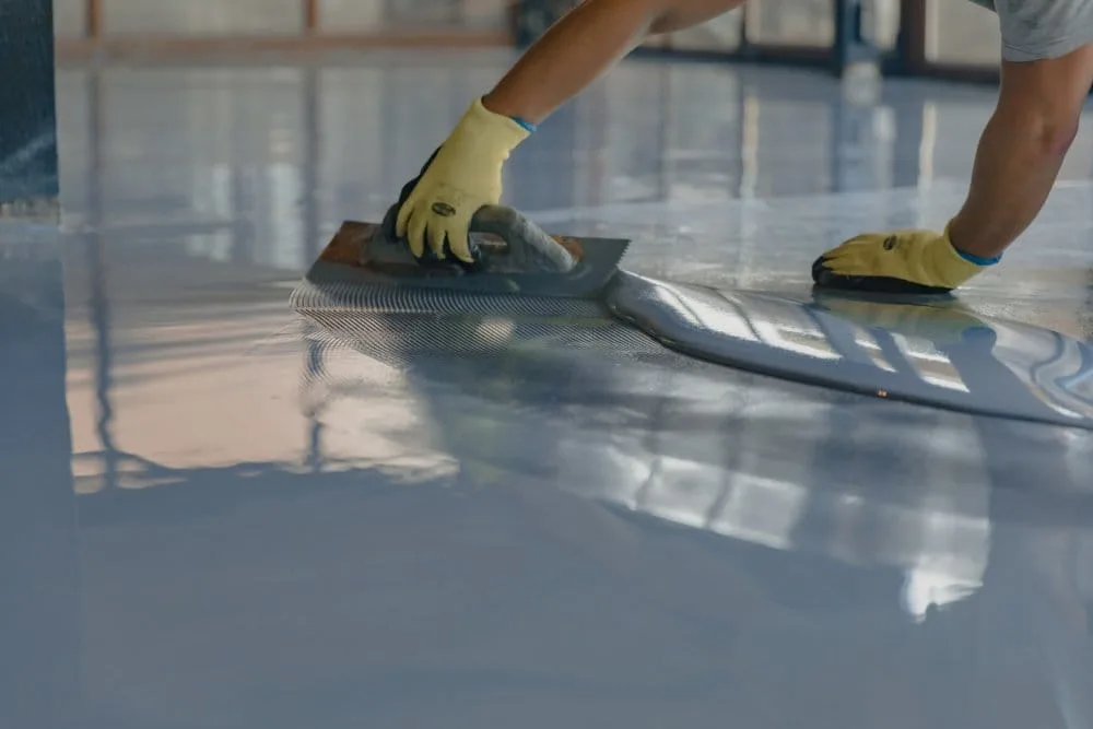 DMV Epoxy Pro epoxy floor installation