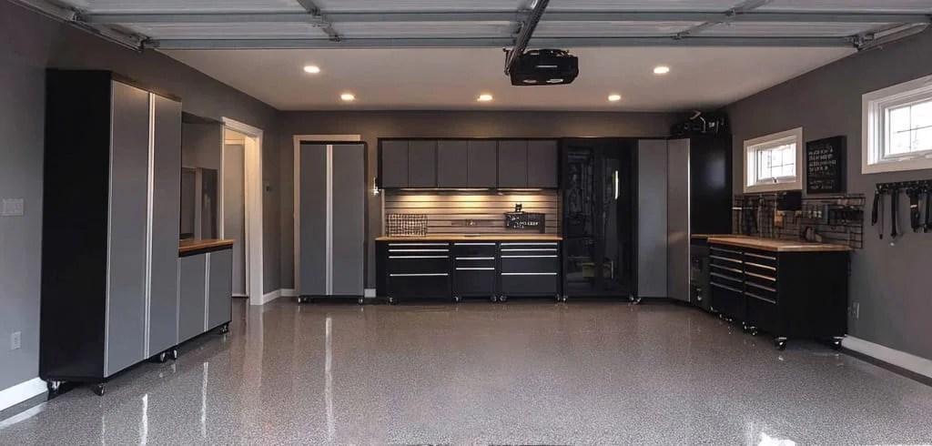 garage epoxy floors in Manassas VA