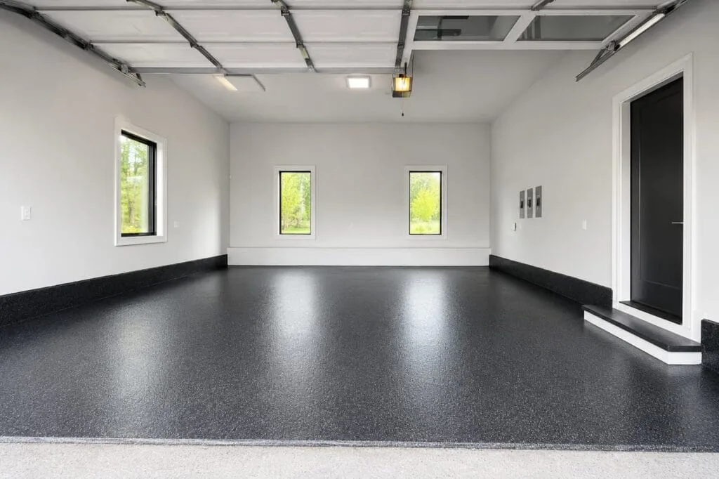 carbon black epoxy flake coating